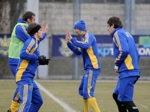 Сборная Украины уступила итальянским футболистам 