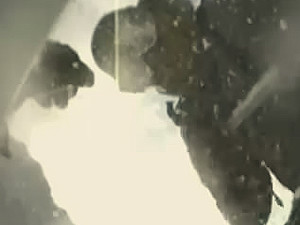 Американец снимал на видео, когда его уносила снежная лавина