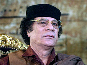 Каддафи сходил в школу