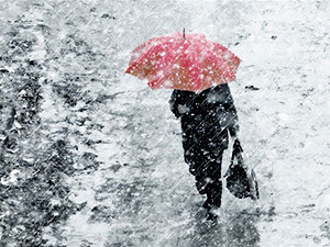 Дождь с мокрым снегом пройдет в центральных, восточных областях и в Крыму