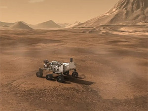 НАСА опубликовало видео смоделированного путешествия марсохода Curiosity на Марс