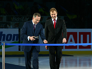 В Киеве открыли обновленный Дворец спорта 