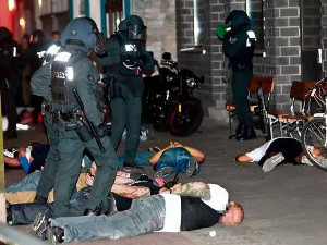 Более 50 байкеров задержаны в ходе облавы в Берлине