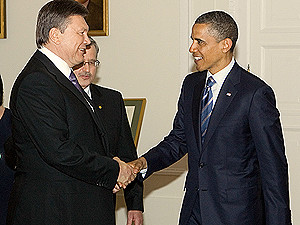 В Варшаве Янукович встретился с Обамой