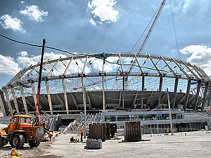 Как готовят главную арену Евро-2012