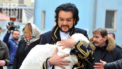 Киркоров крестил дочь