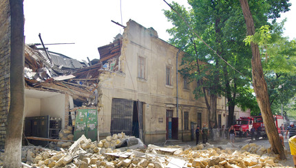 В Одессе рухнул жилой дом