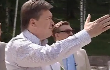 Виктор Янукович признался, что мечтает догнать Монголию 