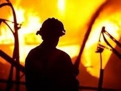 В Киеве сгорела частная усадьба