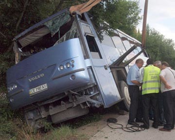 Автокатастрофа в Болгарии: Одна из украинских пассажирок погибла