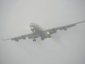 Туман помешал посадке двух самолетов в аэропорту Томска