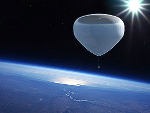 Испанцы собираются отправлять туристов в стратосферу на воздушном шаре