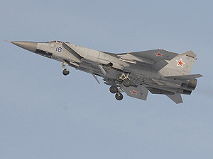 Под Пермью упал истребитель МиГ-31