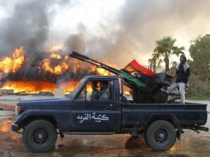 Сторонники новой власти Ливии ведут бой за город Бени-Валид