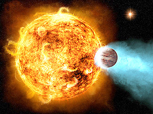 Ученым удалось зафиксировать, как звезда сжигает планету рентгеном