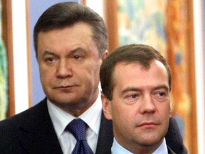 Дмитрий Медведев провел переговоры с Виктором Януковичем