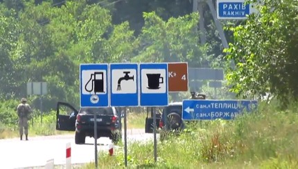 Видео перестрелки в Мукачево
