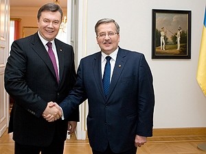 Янукович приехал на ланч к президенту Польши