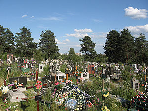 На кладбище в  Николаеве поселилась женщина с ребенком