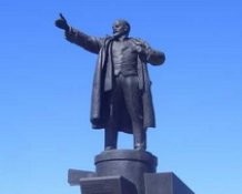 В Никополе стоит радиоактивный Ленин