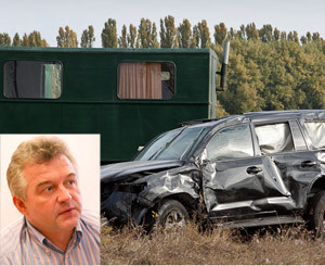 Заместитель Симоненко попал в аварию
