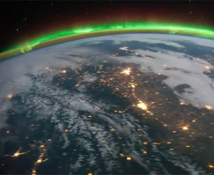В Сети появилось уникальные кадры Земли из космоса, снятые на МКС 