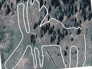 На Южном Урале найден гигантский рисунок - как на плато Наска 
