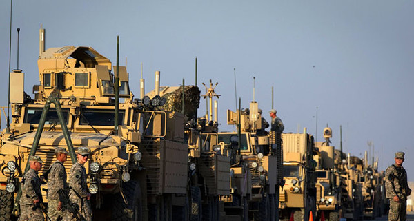 Последний американский конвой сегодня покинул Ирак 