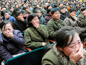 Похороны северокорейского лидера Ким Чен Ира начались с четырехчасовым опозданием