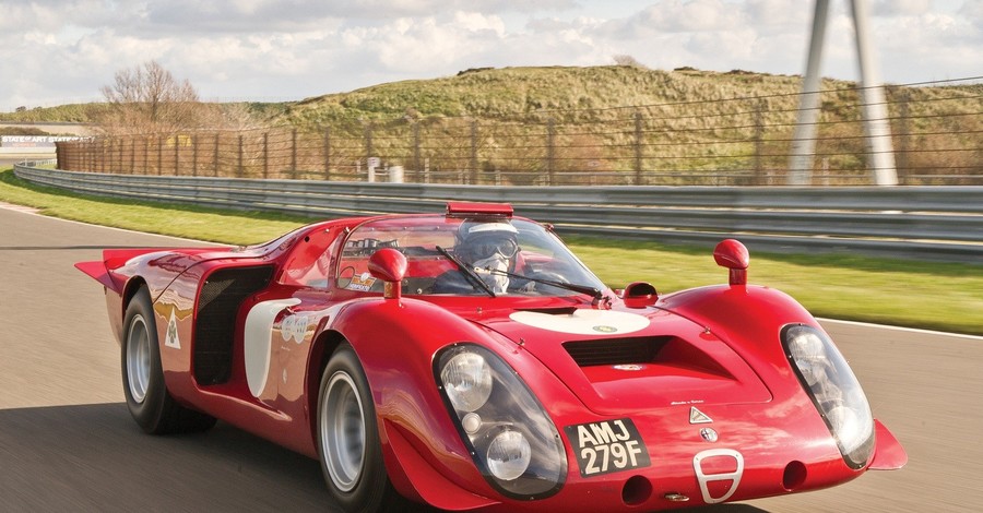 Редчайший Alfa Romeo Tipo 33/2 Daytona продадут на аукционе в Монако 