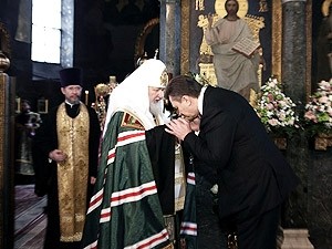 Янукович отметит Крещение в Свято-Покровском соборе