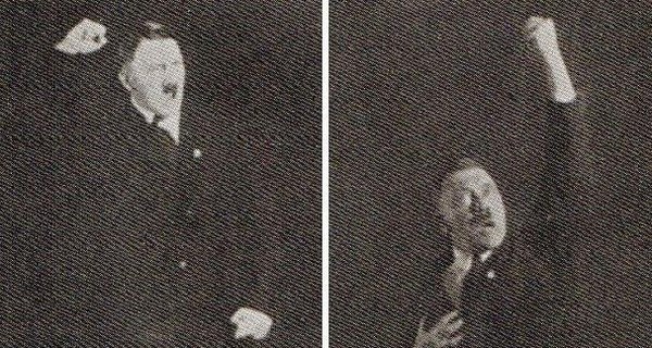 Опубликованы уникальные снимки Гитлера. Оказывается, фюрер был настоящим артистом