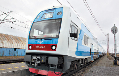 Украина получила первый чешский двухэтажный скоростной поезд 