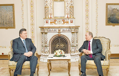 Путин пожурил Януковича за нерасторопность 