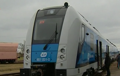 В Харьков прибыл первый двухэтажный поезд 