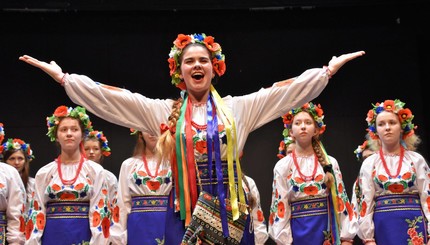 Украинский девичий хор в Берлине