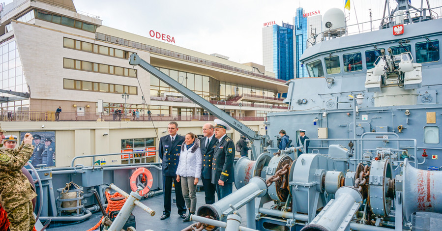 В Одессу зашли корабли из четырех стран НАТО 