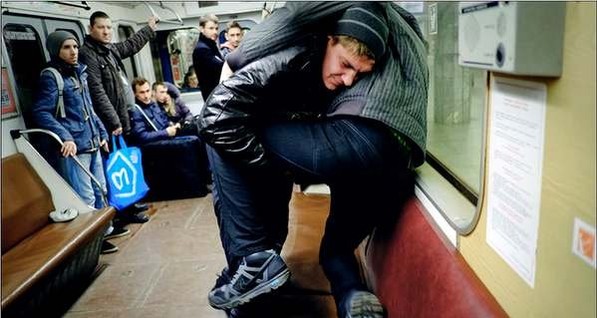 В вагоне киевского метро ночью подрались пассажиры