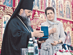Супруга главы государства получила орден 