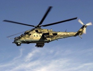 Под Севастополем разбился военный вертолет