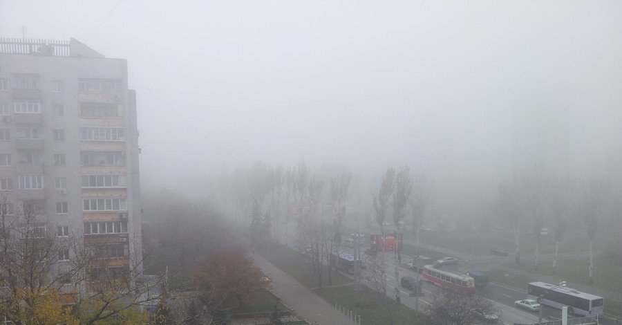 Туман парализовал работу донецкого аэропорта