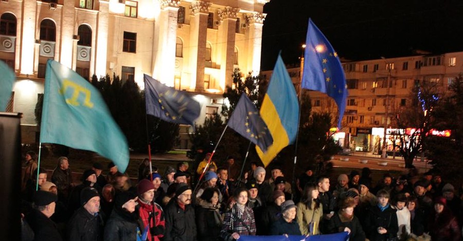 В Симферополе призывают выйти на Евромайдан скорби