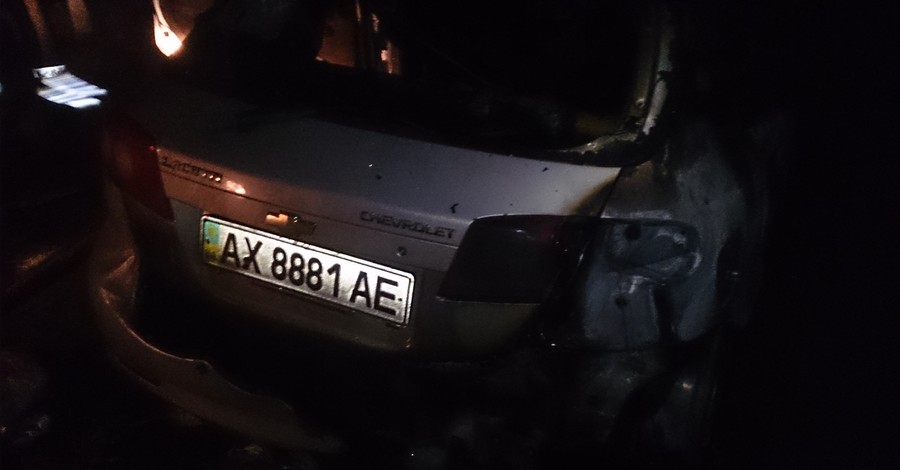 В Харькове снова сожгли машину 