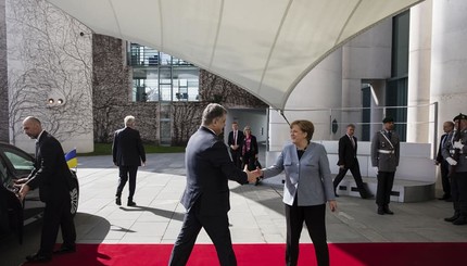 Порошенко и Меркель встретились в Берлине 