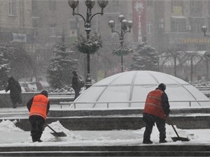 В Киеве ждут сильных снегопадов