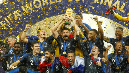 Франция побелила Хорватию в финале чемпионата мира по футболу 2018