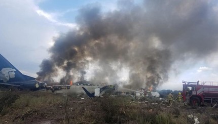 Авиакатастрофа  вМексике