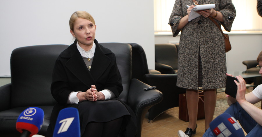 Тимошенко в Донецк летала немецким чартером
