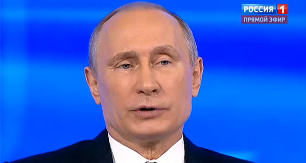 Путин: На востоке Украины нет никаких российских подразделений и спецслужб, это чушь