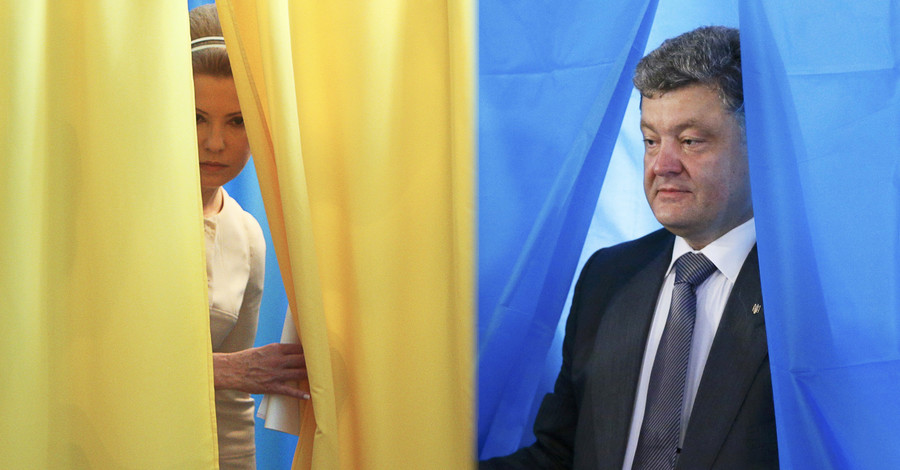 Как Порошенко и Тимошенко отреагировали на данные экзит-поллов